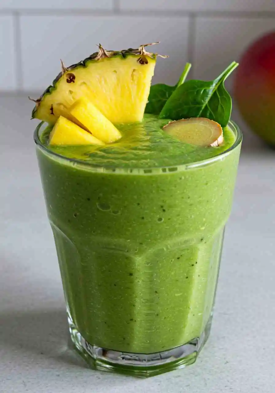 tropical-smoothie-detox-island-green-featured Tropical Smoothie Detox Island Green in a glass