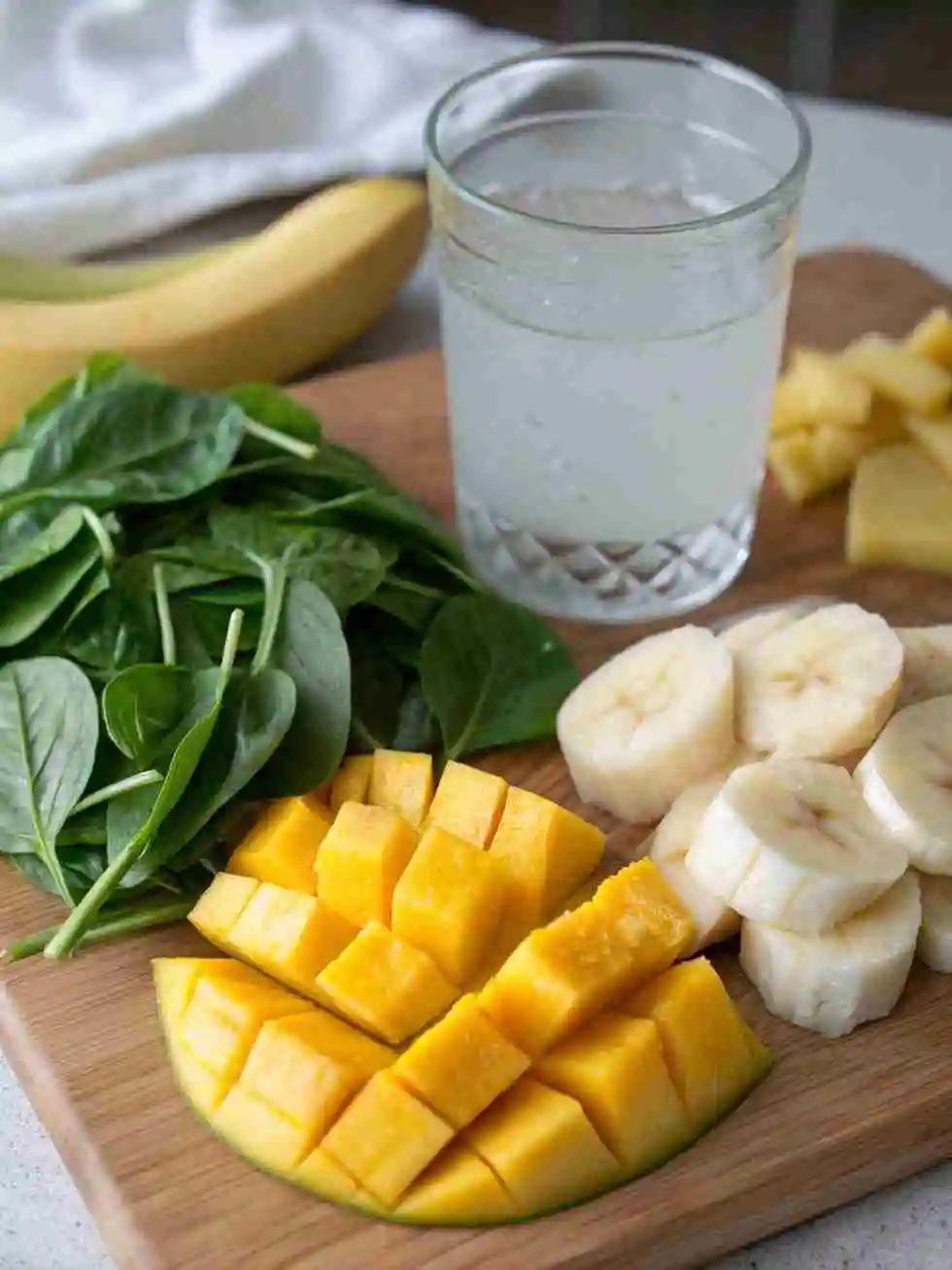 tropical-smoothie-ingredients-fresh-fruits Ingredients for Tropical Smoothie Detox Island Green