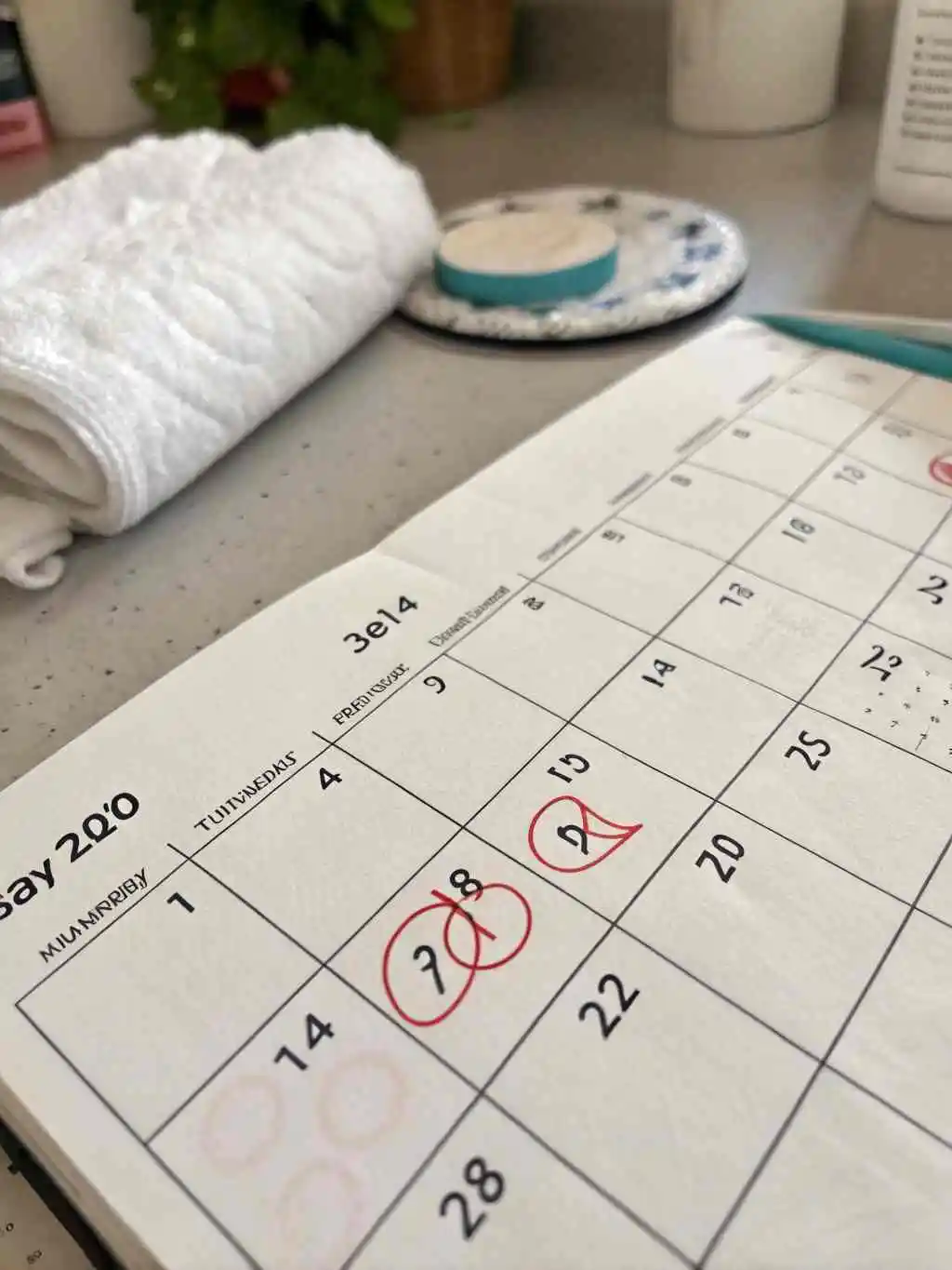 zepbound-irregular-period-calendar Missed or irregular periods due to Zepbound