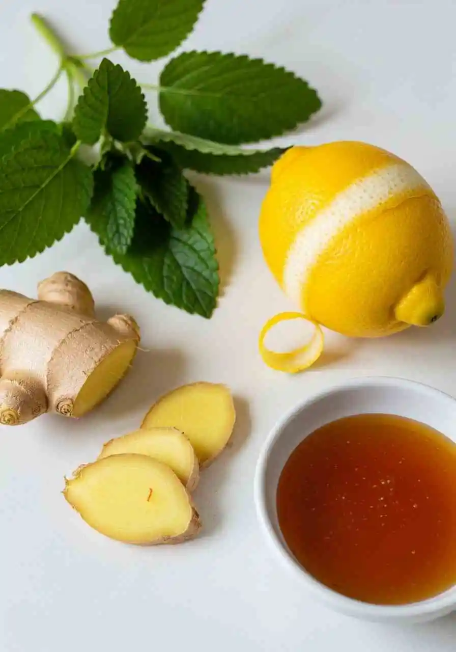 lemon-balm-tea-weight-loss-ingredients ingredients for lemon balm tea recipe for weight loss