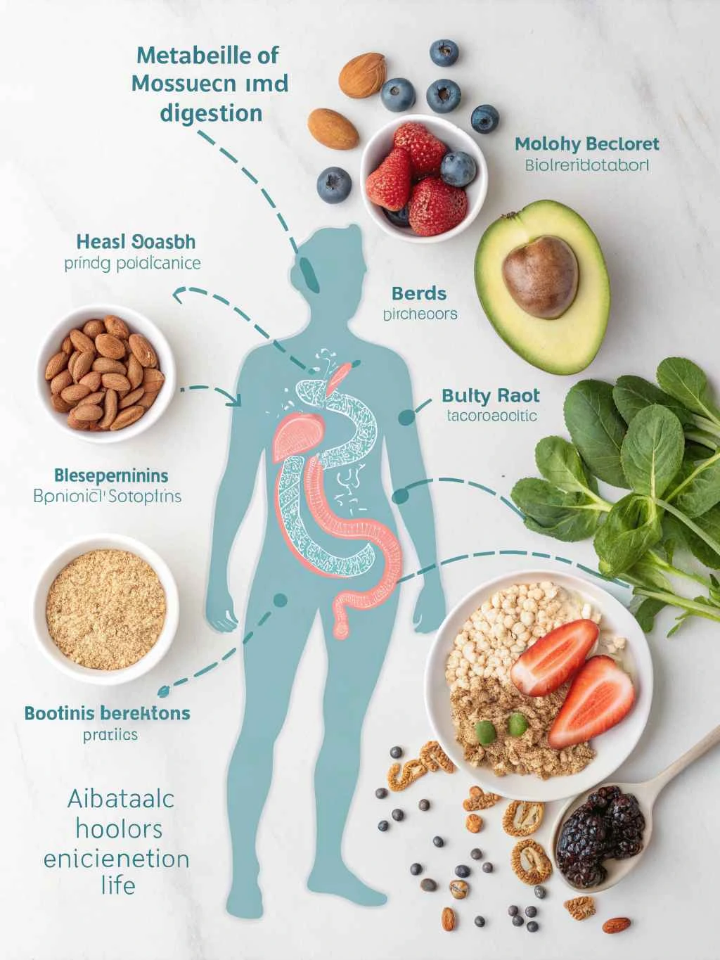mounjaro-recipe-metabolism-benefits-science Scientific visualization of how 4 ingredients Mounjaro recipe supports metabolism